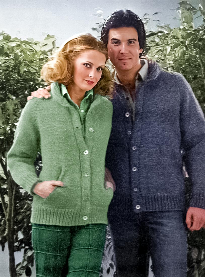 Men's or Ladies' Cardigan Pattern – Mary Maxim