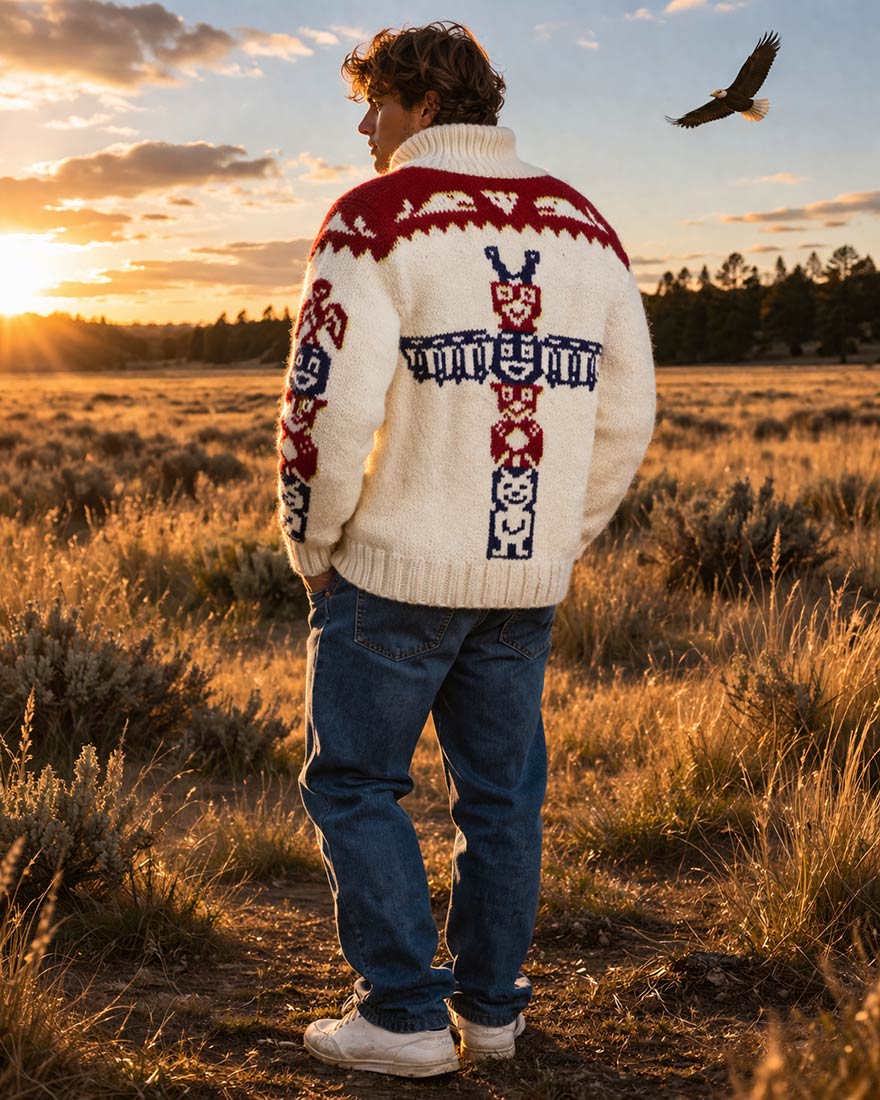 Totem Pole Pattern – Mary Maxim