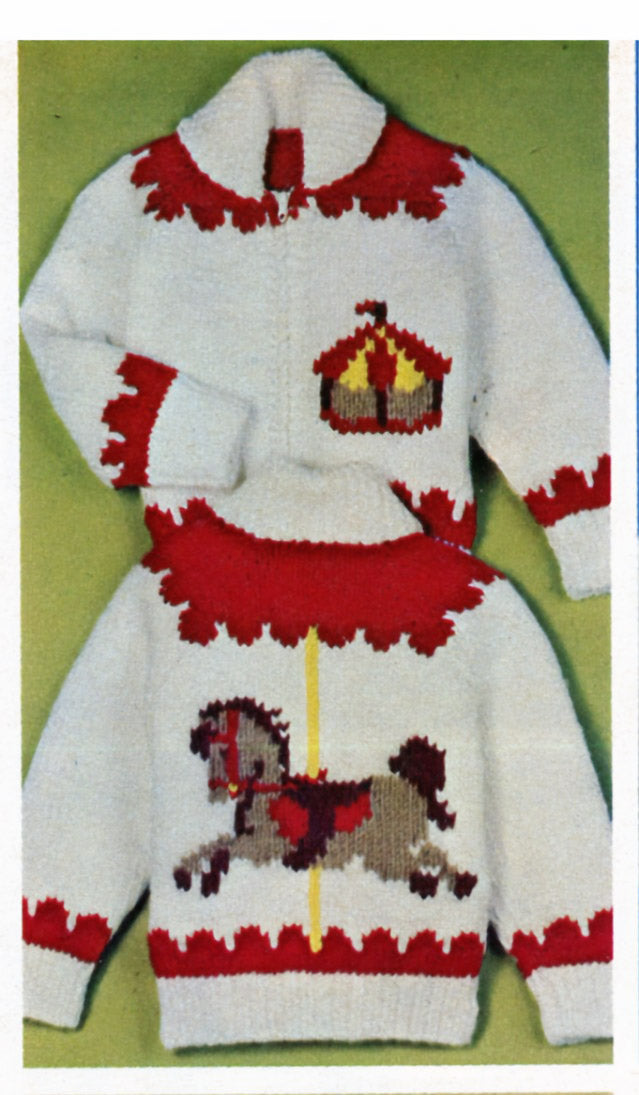 Carousel Cardigan Pattern