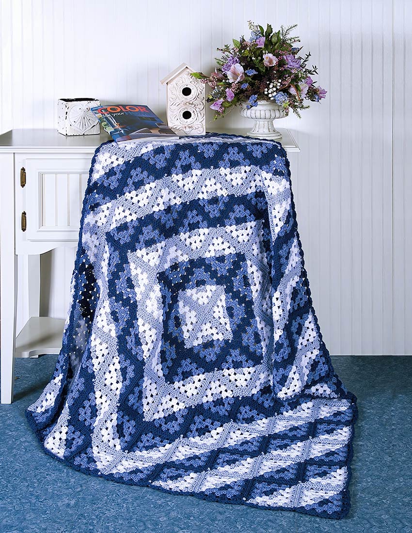 Trip Around The World Afghan Pattern