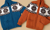 Modèle de cardigan étoiles du Nord