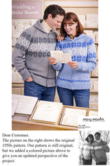 Modèle de cardigan de neige