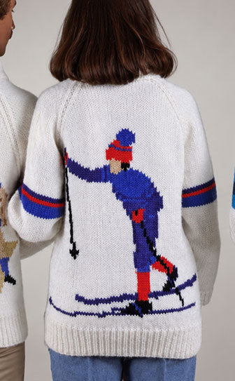 Cross Country Skier Sweater Pattern