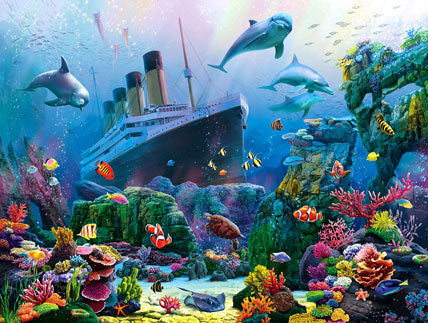 Titanic on the Seabed Jigsaw Puzzle