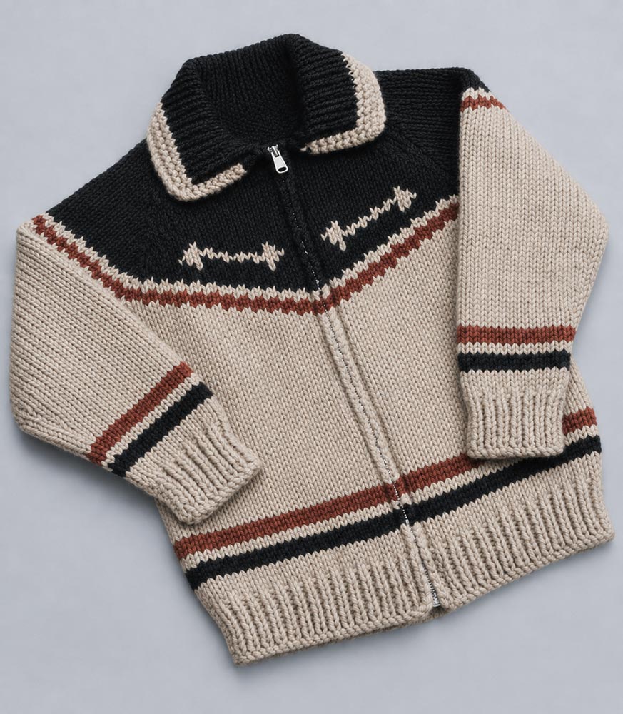 Children's Western Yoke Cardigan Pattern