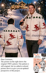 Men's Skier Cardigan Pattern