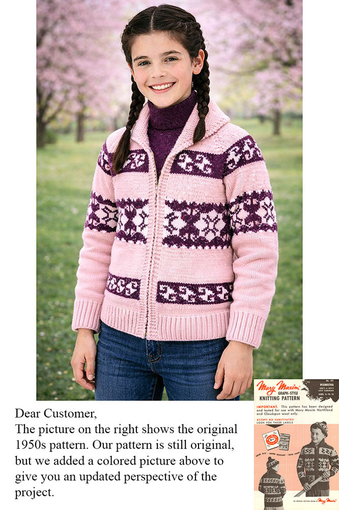 Hiawatha Cardigan Pattern