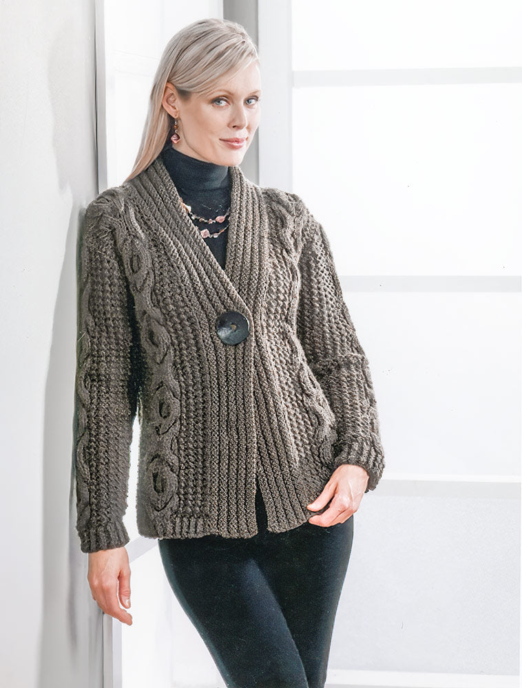 Cabled Coat Pattern