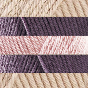 Sand/Plum/Soft Pink/Taupe/Cream