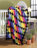 Rainbow Brites Throw Pattern