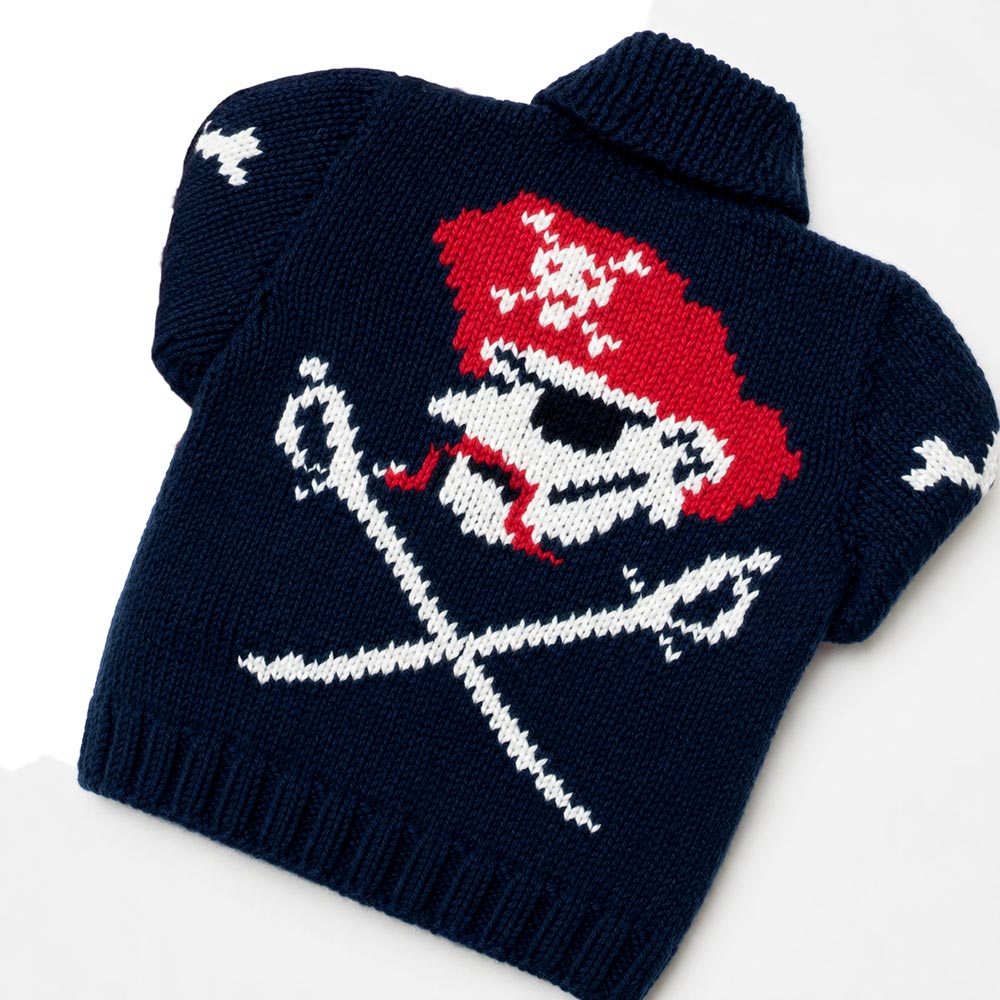 The Pirate Cardigan Pattern – Mary Maxim