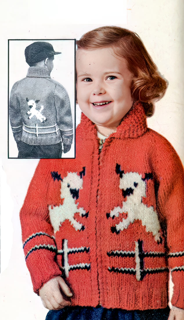 Mary's Little Lamb Cardigan Pattern