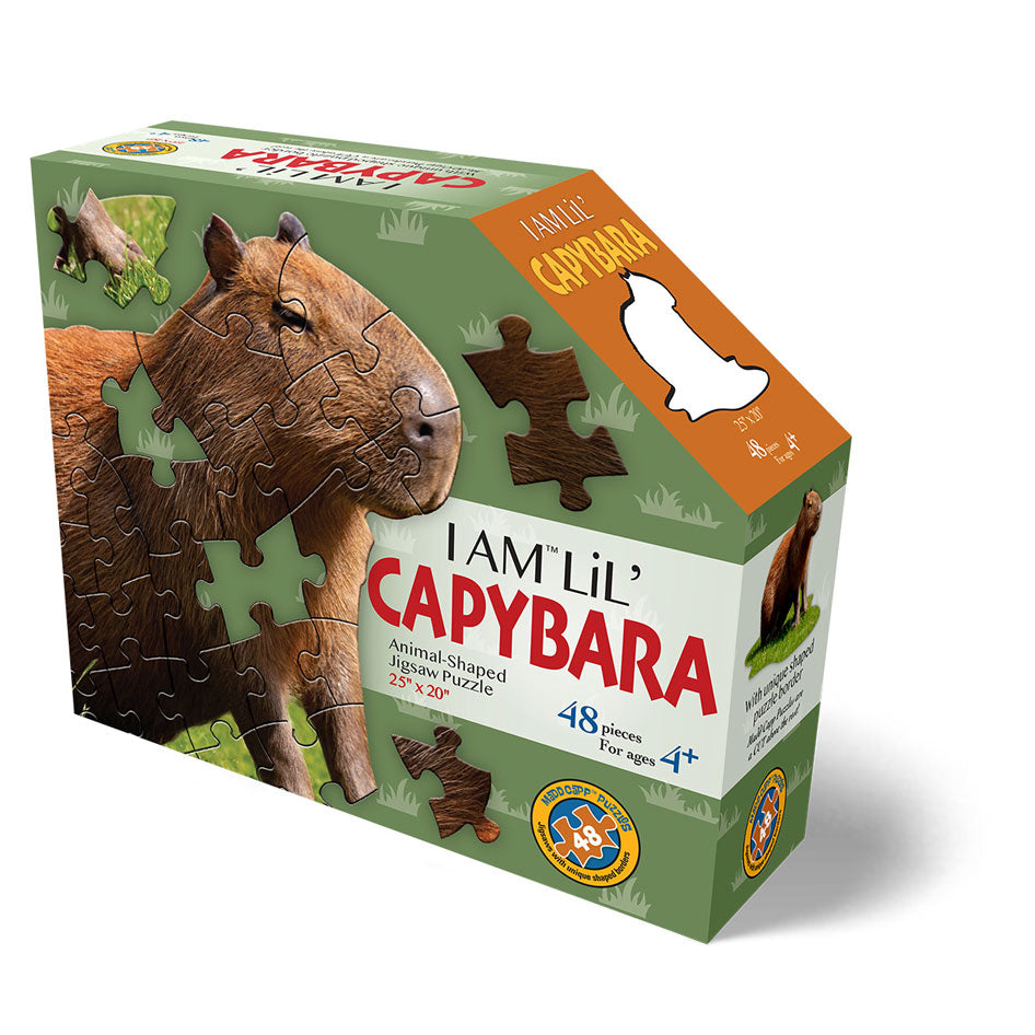 I Am Lil' Capybara Shaped Jigsaw Puzzle