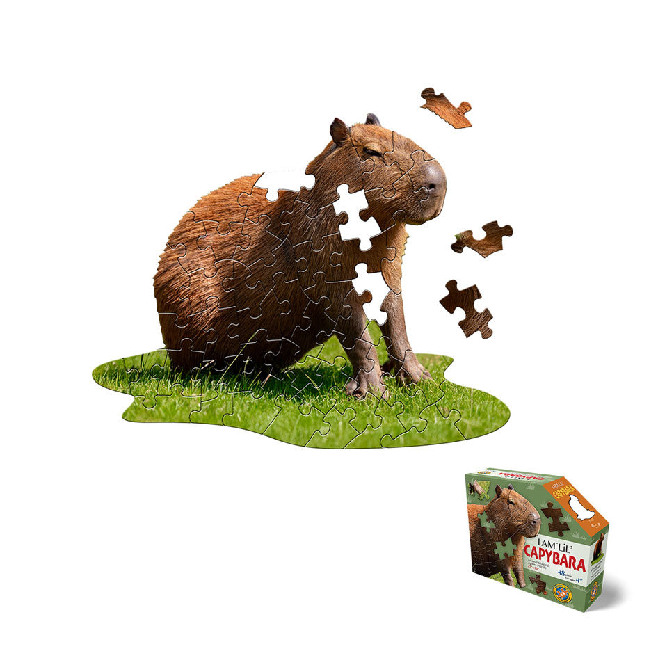 I Am Lil' Capybara Shaped Jigsaw Puzzle