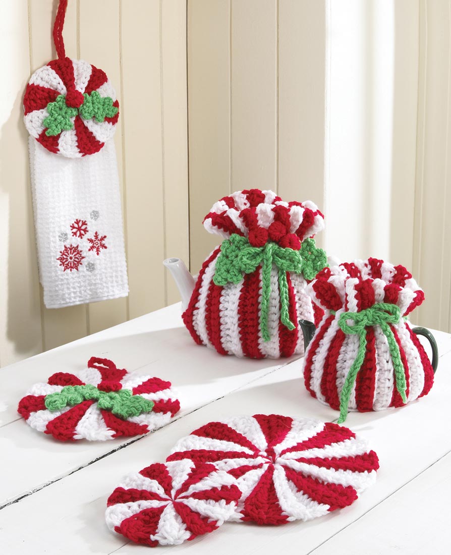 Peppermint Kitchen Set Pattern – Mary Maxim