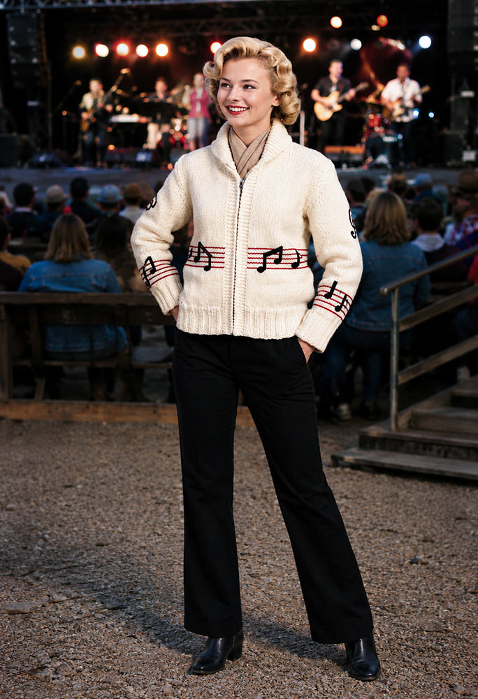 Ladies' or Youth Hoedown Cardigan Pattern – Mary Maxim