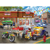 Hot Rod Garage Jigsaw Puzzle