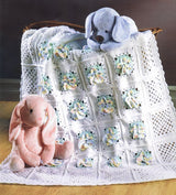 Pansy Patch Blanket Pattern