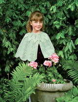 Feather and Fan Cape Pattern