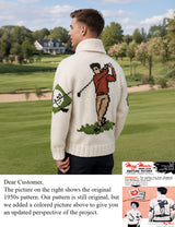 Golf Cardigan Pattern