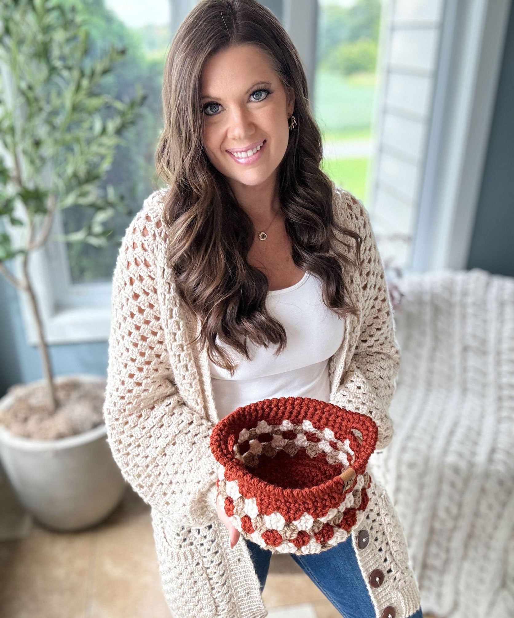 Fall for Granny Baskets – Mary Maxim