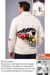Frontier Train Cardigan Pattern