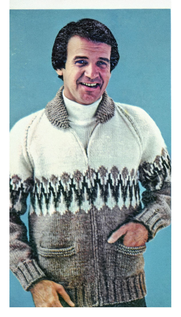 Frontenac Cardigan Pattern – Mary Maxim