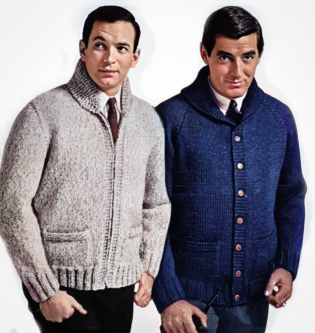 Adult's Basic Cardigan Pattern – Mary Maxim