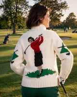 Patrón de cárdigan de golf para dama