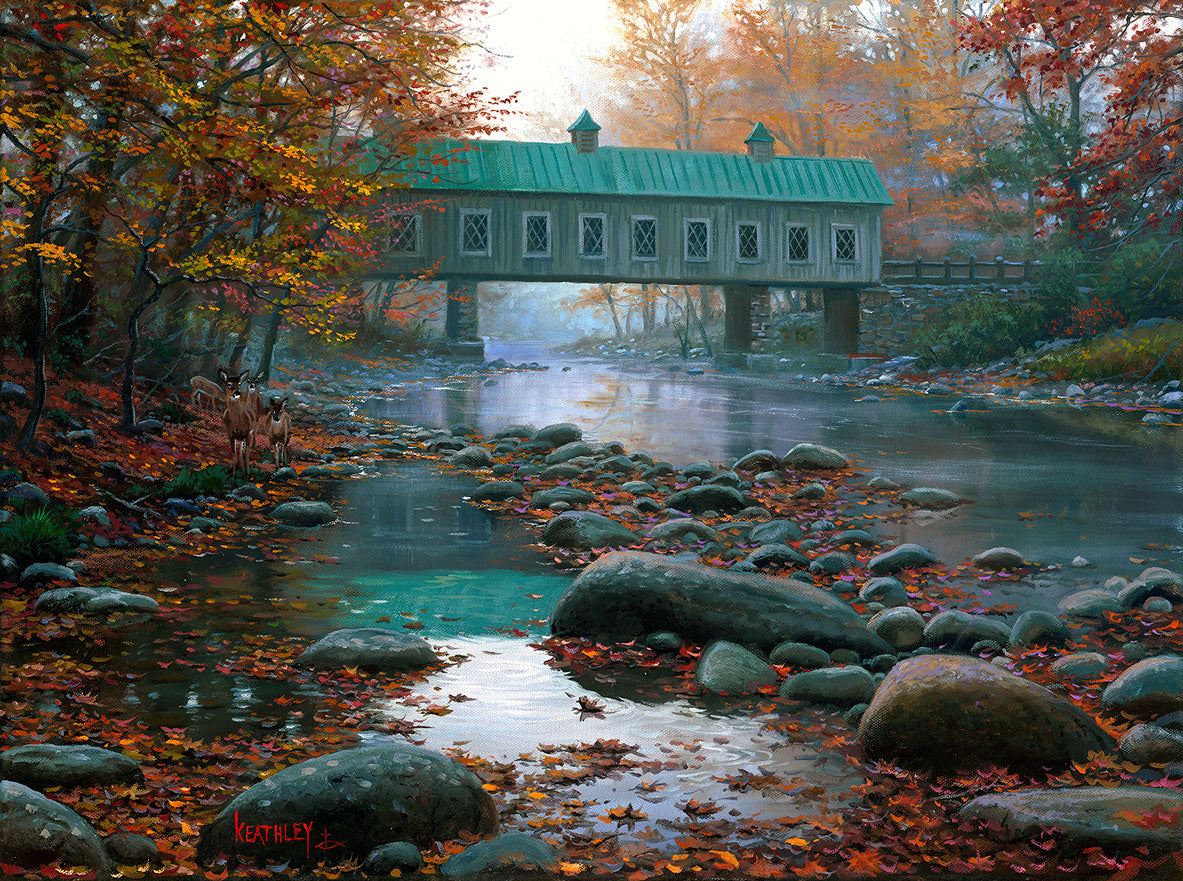 Visitors at the Bridge Jigsaw Puzzle