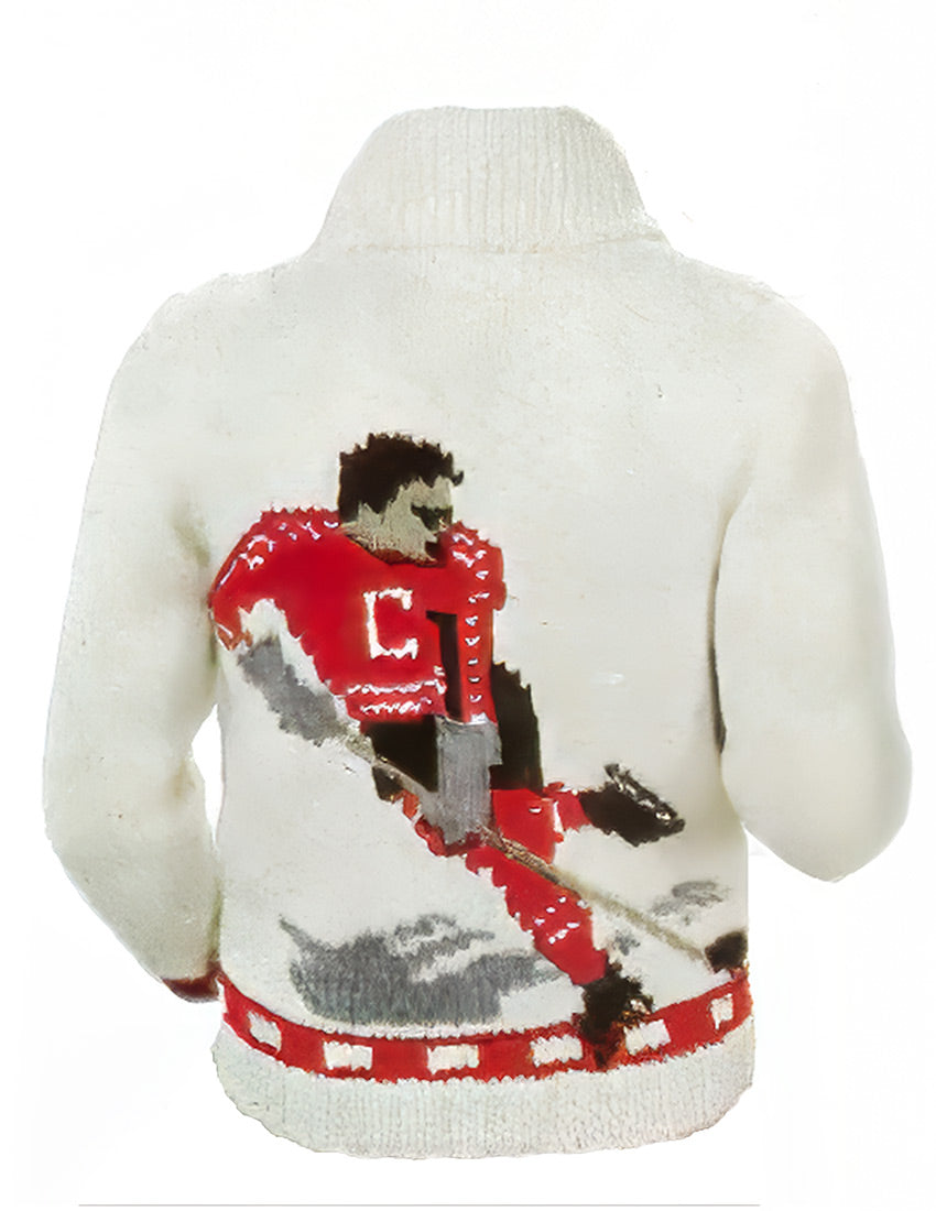 Men's or Ladies' Hockey Cardigan Pattern