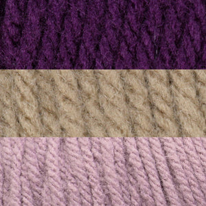 Violet foncé/Taupe/Figue