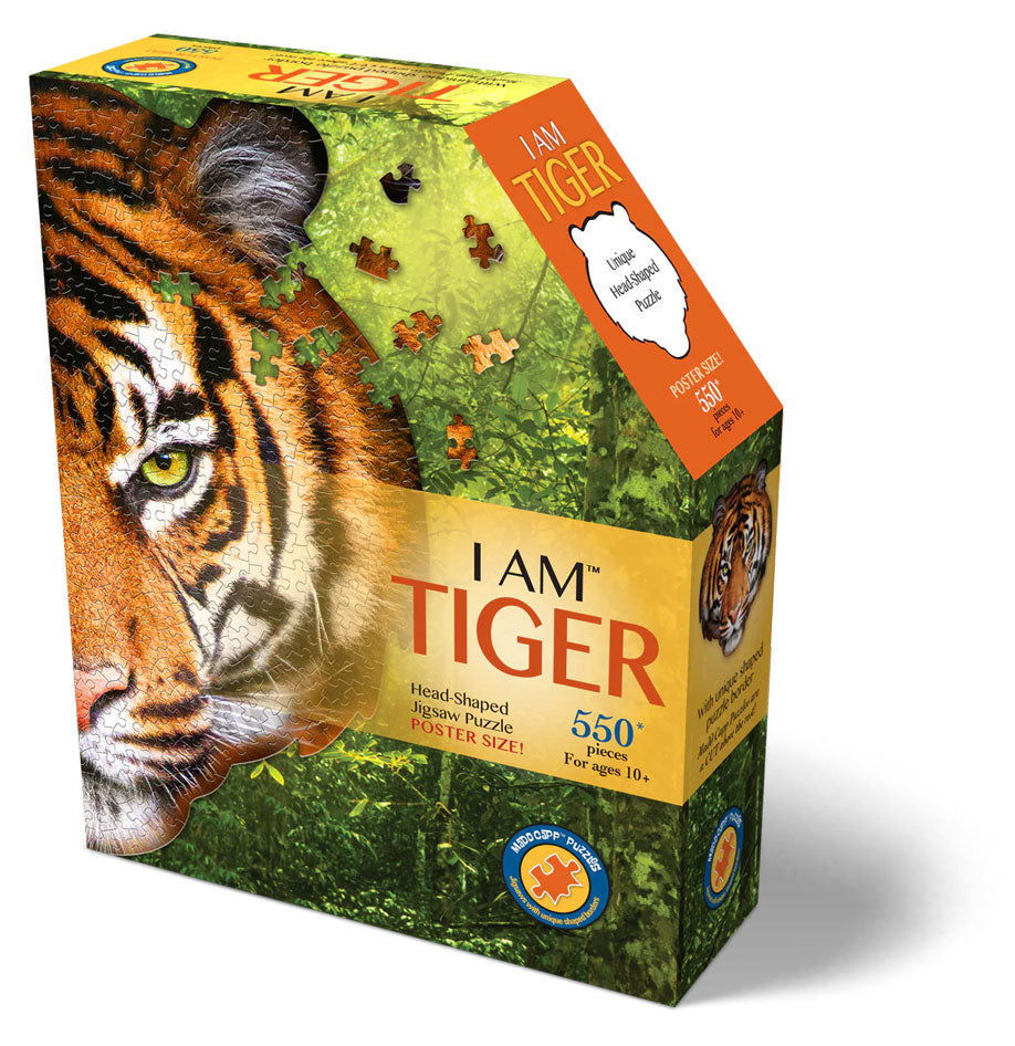 I Am Tiger Large Jigsaw Puzzle – Mary Maxim