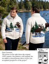 Moose Cardigan Pattern