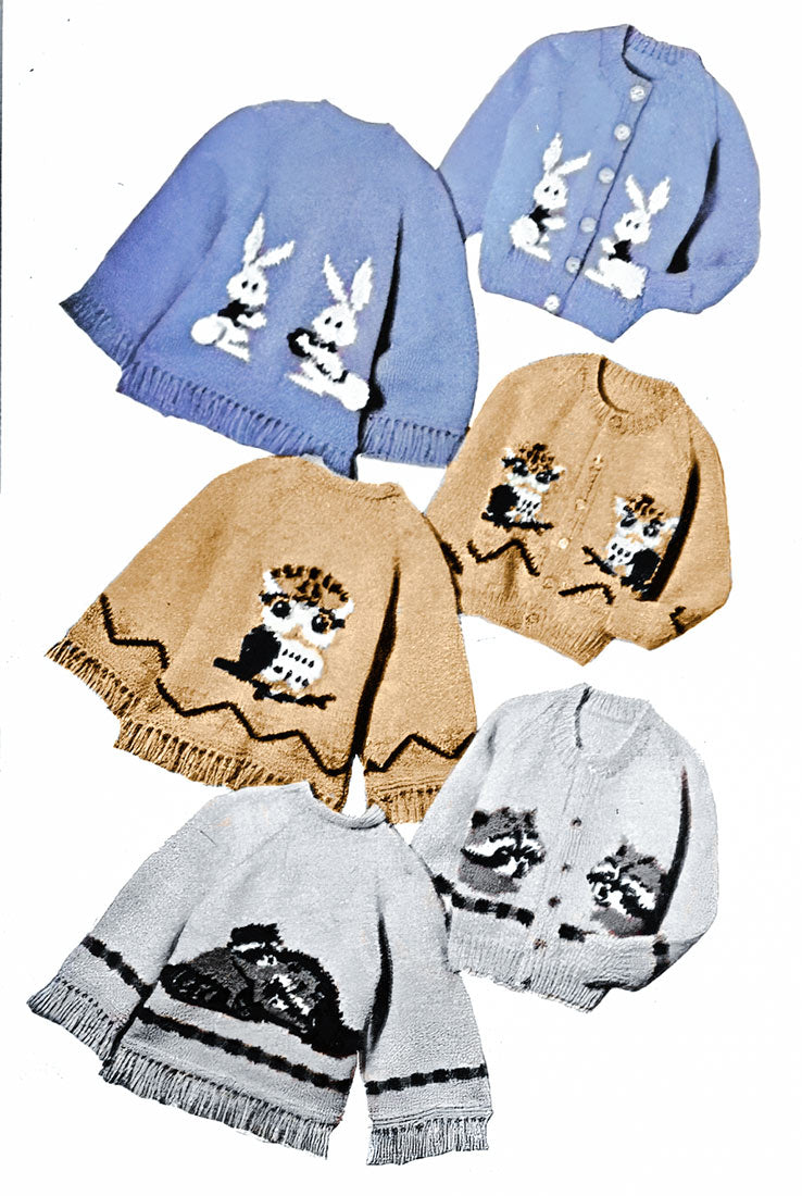 Fringed Owl Jacket Pattern – Mary Maxim