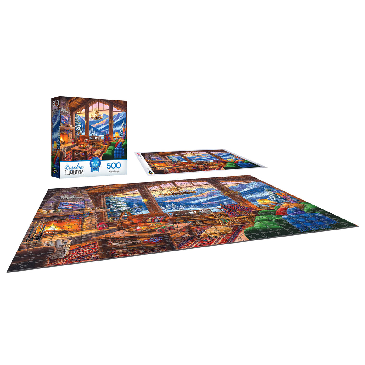 Winter Lodge Jigsaw Puzzle