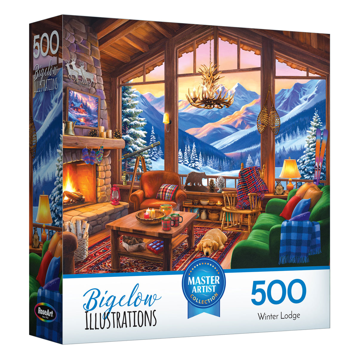 Winter Lodge Jigsaw Puzzle