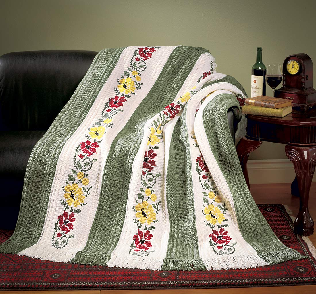 Beauty in Bloom Afghan Pattern