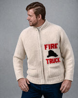 Fire Truck Cardigan Pattern