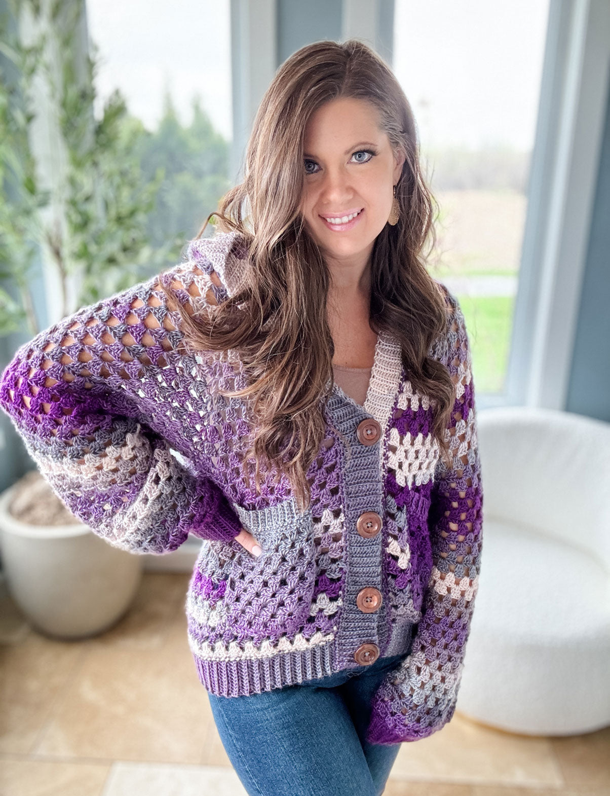 Granny Pop Prism Hoodie – Mary Maxim