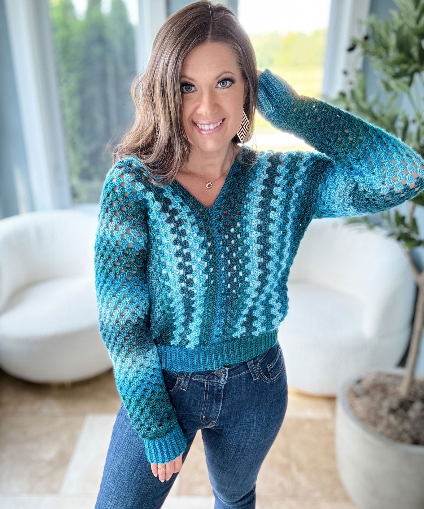 Wapta Falls Hip Length Pullover – Mary Maxim