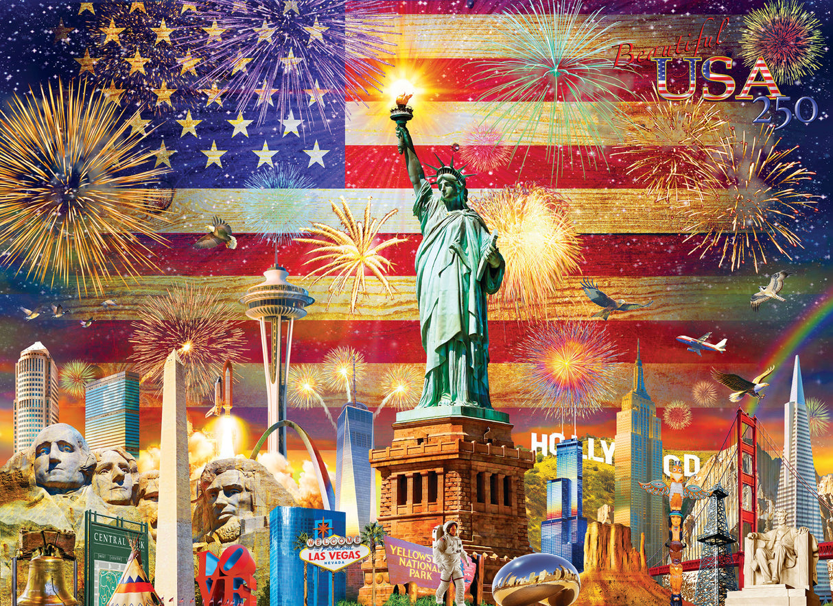 Patriotic Sights USA Puzzle