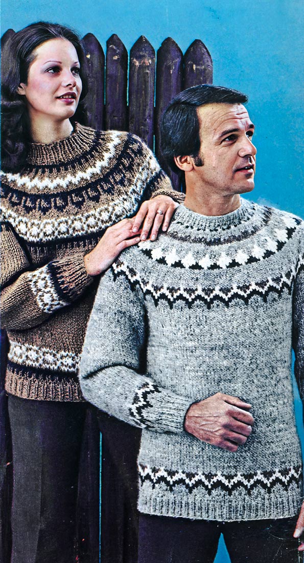 Round Neck Pullover Pattern – Mary Maxim