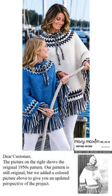 Poncho pour femme - Modèle de pull