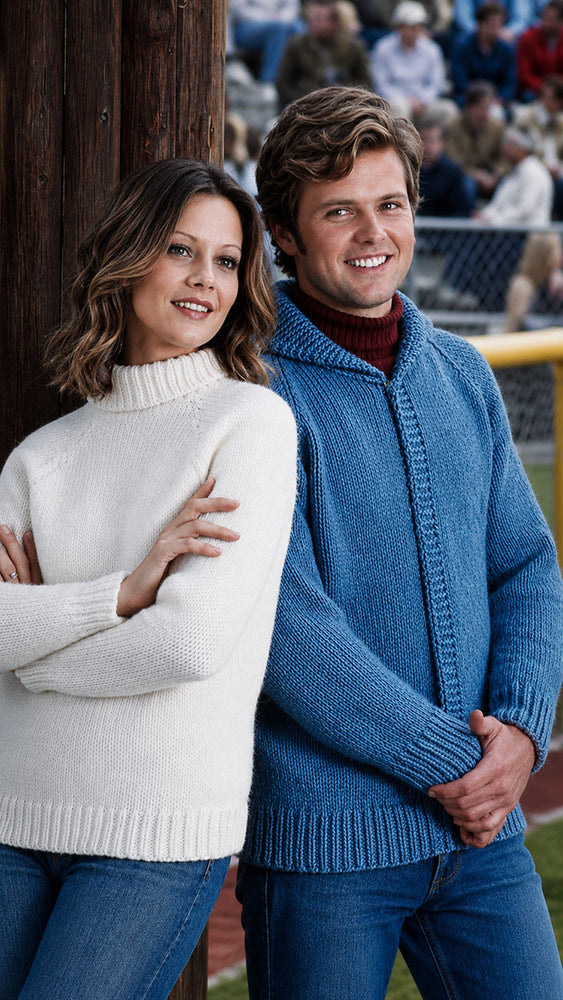 Ladies' & Youths' Basic Cardigan & Pullover Pattern – Mary Maxim