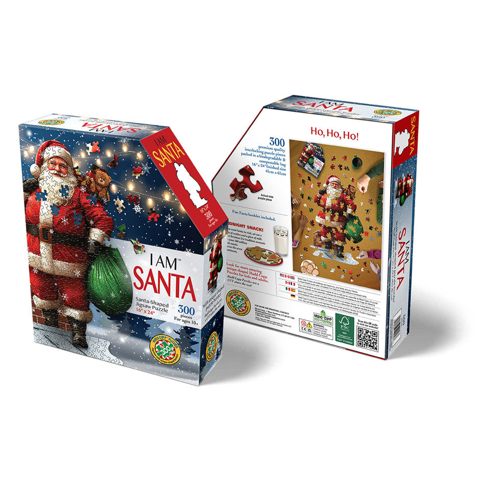 I Am Santa Shaped Jigsaw Puzzle