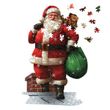 I Am Santa Shaped Jigsaw Puzzle