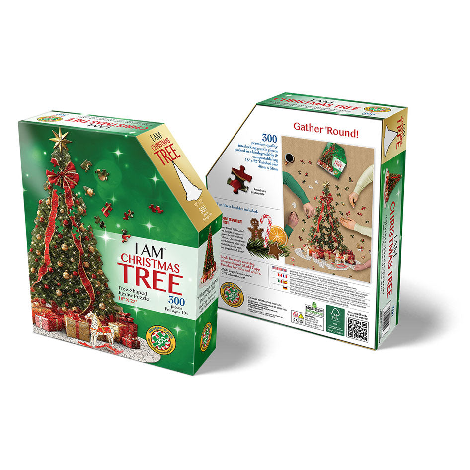 I Am Christmas Tree Shaped Jigsaw Puzzle