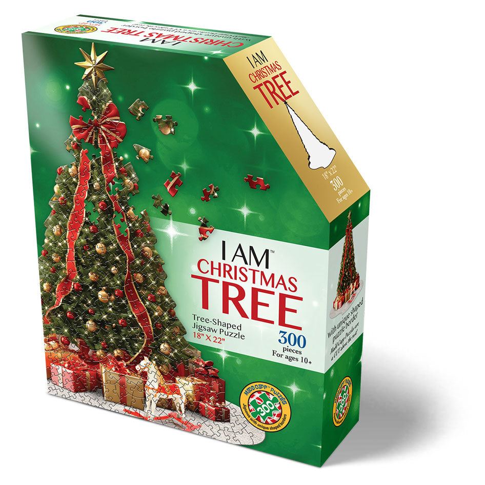 I Am Christmas Tree Shaped Jigsaw Puzzle