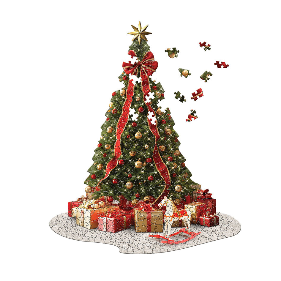 I Am Christmas Tree Shaped Jigsaw Puzzle